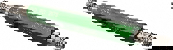 Plug Thread Gage: 1/4-20 Thread, 2B Class, Double End, Go & No Go